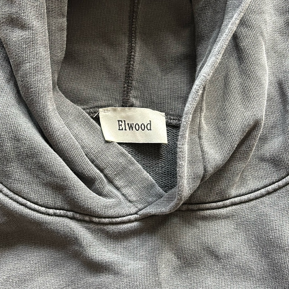 Elwood Faded Hoodie Gray/Black